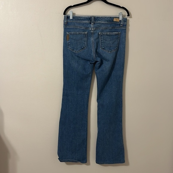 Paige Womens Hollywood Hills Jeans Sz 29 Western Rodeo Cowgirl Classic Farmhouse - Picture 2 of 8